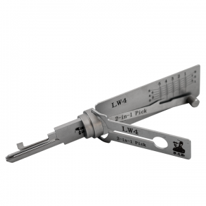 Nueva llegada Original Lishi LW4 2-en-1 Pick & Decoder para cerradura australiana