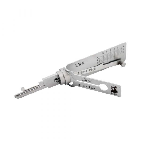 New Arrival Original Lishi LW4 2-in-1 Pick & Decoder For Australian Lock