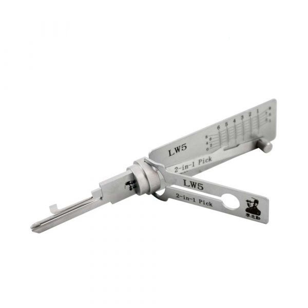 New Arrival Original Lishi LW5 2-in-1 Pick & Decoder For Australian Lock