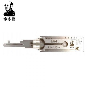 Lishi LW4 2-in-1 Pick & Decoder voor Australian Lock