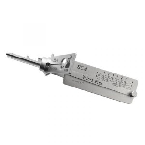 New Arrival Original Lishi SC4 2-in-1 Pick & Decoder For 6-Pin Schlage Keyway