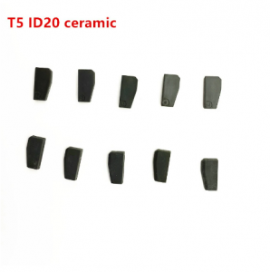 10pcs Original Transponder chip Ceramic T5 ID20 carbon  transponder for honda..