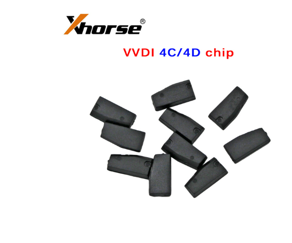10pcs/lot Xhorse VVDI  4D 4C transponder CHIP for XHORSE VVDI2 VVDI key Tool MAX 48 Transponder Copier