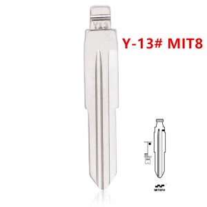 10Pcs/Lot KD VVDI Remote Car Key Blade Y-13 Y13 #13 MIT8 MIT8FH Universal Remotes Flip Key Blade For Mitsubishi