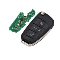 3 button remote key for A6L Q7 with 8E chip-868mhz FSK model KYDZ pcb