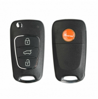 5pcs XKHY02EN Xhorse VVDI Universal Wired Flip Remote 3 Buttons Hyundai Type