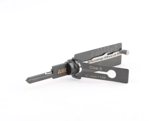 AKK Tools Cisa-5 (5 pines) 2 en 1 Pick para cerraduras de puerta Cisa