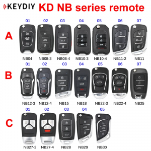 key shell for KEYDIY NB NB04 NB08-3 NB08-4 NB10 NB11 NB12 NB15 NB18 NB29 NB30 for KD900 URG200 KD-X2