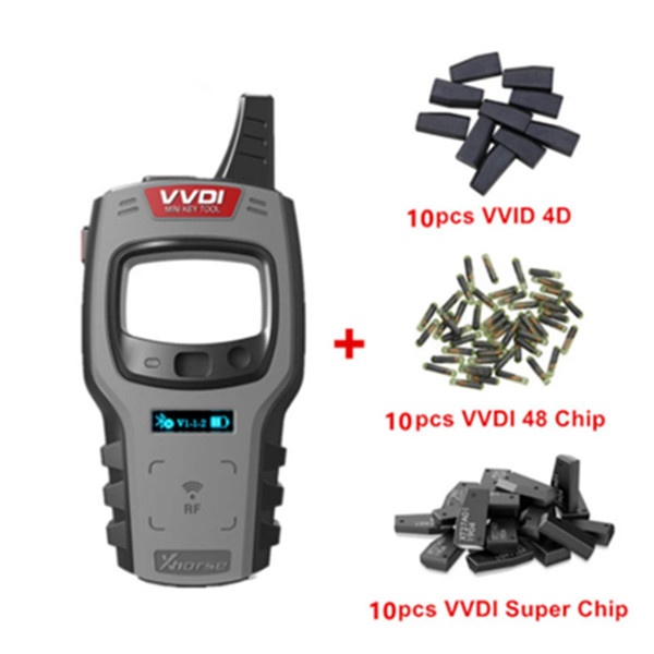 Xhorse VVDI Mini Key Tool Remote Key Programmer With Free 96bit 48-Clone Function Support IOS and Android Global Version