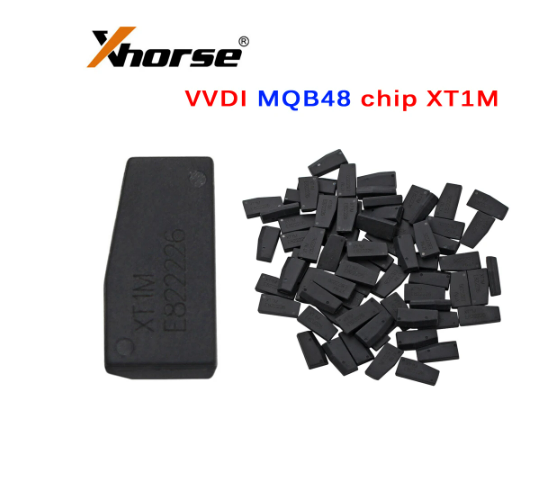 10Vnt Xhorse VVDI Atrakintas MQB48 XT1M Megamos AES MQB 48 Auto Transponder Chip MQB 48 Skirtas Fiat Skirtas Audi VW skirtas Škodai