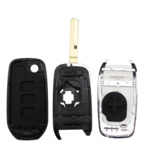 3pcs 3 button remote key cover for renault key