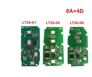 Lonsdor 4D 8A Board LT20-01 LT20-04 LT20-08 Универсальная удаленная печатная плата для Toyota Lexus работает с серией K518/K518ISE/KH100+