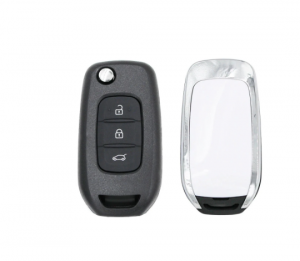 3 Button Flip Remote Key 433Mhz PCF7961 4A Chip  for Renault Kadjar Captur Symbol Megane 3 2013 – 2017 VAC102
