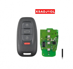 XSADJ1EN VVDI 754J Universal Smart Key Fob com PCB para Audi A6 Q5 A4 A8 para Vvdi Key Tool