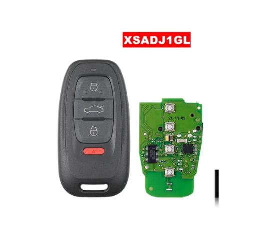 XSADJ1EN VVDI 754J Universal Smart Key Fob with PCB for Audi A6 Q5 A4 A8 for Vvdi Key Tool