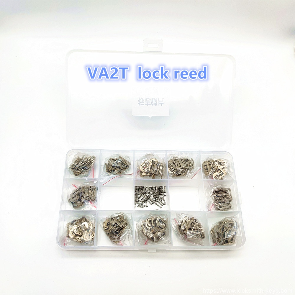 240pcs/lot VA2T Car Lock Reed Lock Plate For Peugeot Citroen Auto Key Lock Repair Accessories Brass Material + Gift Sprin