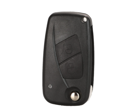 5pcs  Fob 2 button Remote Folding Car Cover Key Shell Case For Fiat Punto Ducato Stilo Panda Idea Doblo Bravo Keyless