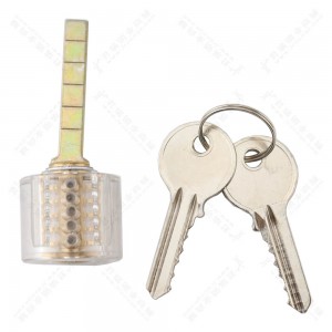 HUK Transparent Practice Lock TransparentSolid Force Bull Lock Transparent Lock One Line Lock Lock Core