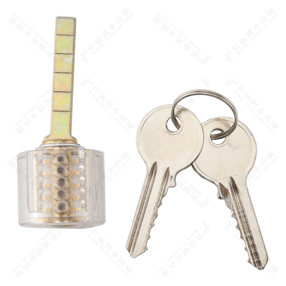 HUK Transparent Practice Lock TransparentSolid Force Bull Lock Transparent Lock One Line Lock Lock Core