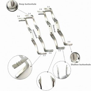 Car Adjustable Tools HUK Tension Wretch Set Consists Of 4 Different Double Sided Y Tension Wrench